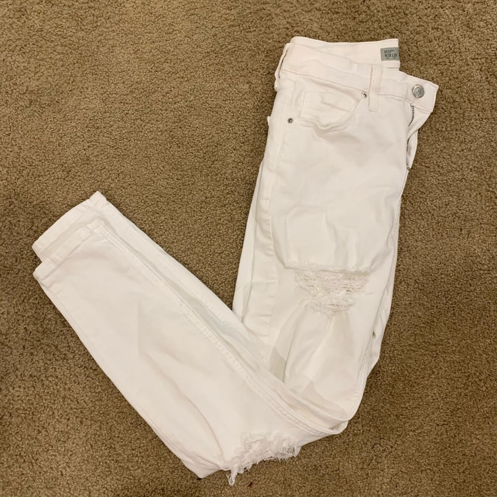 Cute white jeans